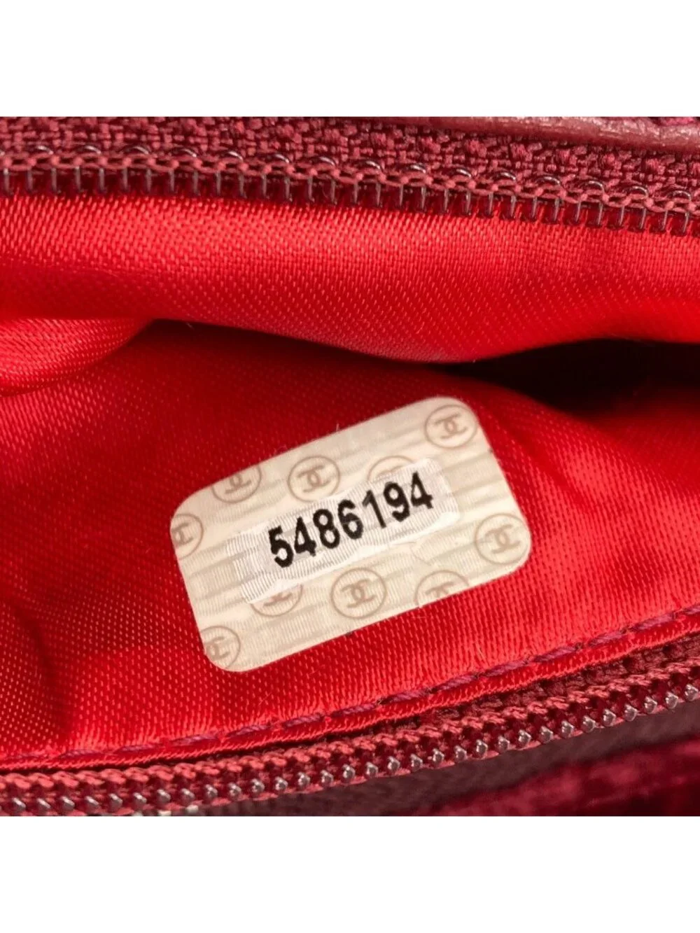 Chanel CC Logo Tote Velour